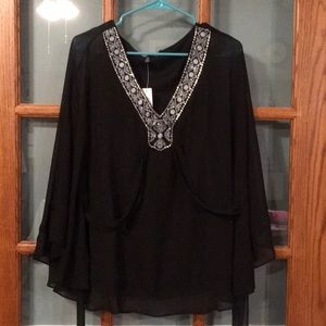 **BNWT** White House Black Market XL blouse